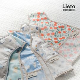 [Lieto_Baby] Baby bibs  _ Waterproof baby bib vest type _ Made in korea 